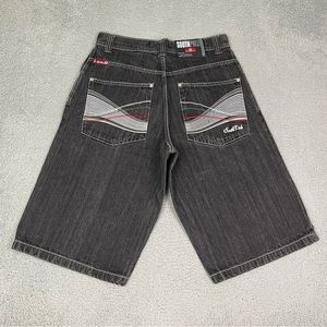 Vintage y2k South‎ Pole baggy jean shorts